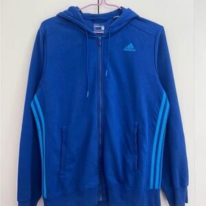 adidas Kids Blue Hoodie